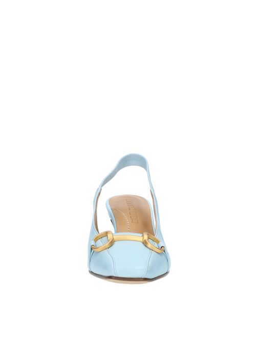 Décolleté slingback in pelle POMME D'OR | 7186PASTEL GREEN